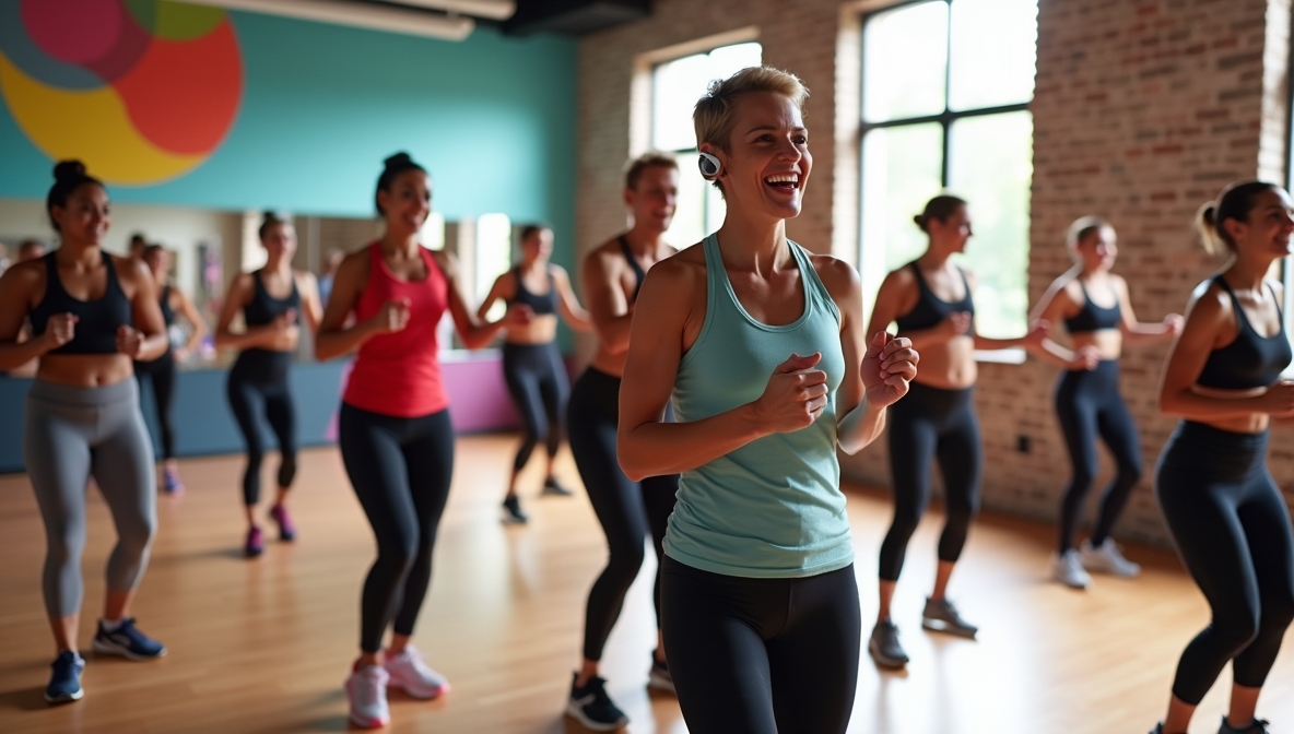 Stelvarik Dance Fitness session med lys og energi